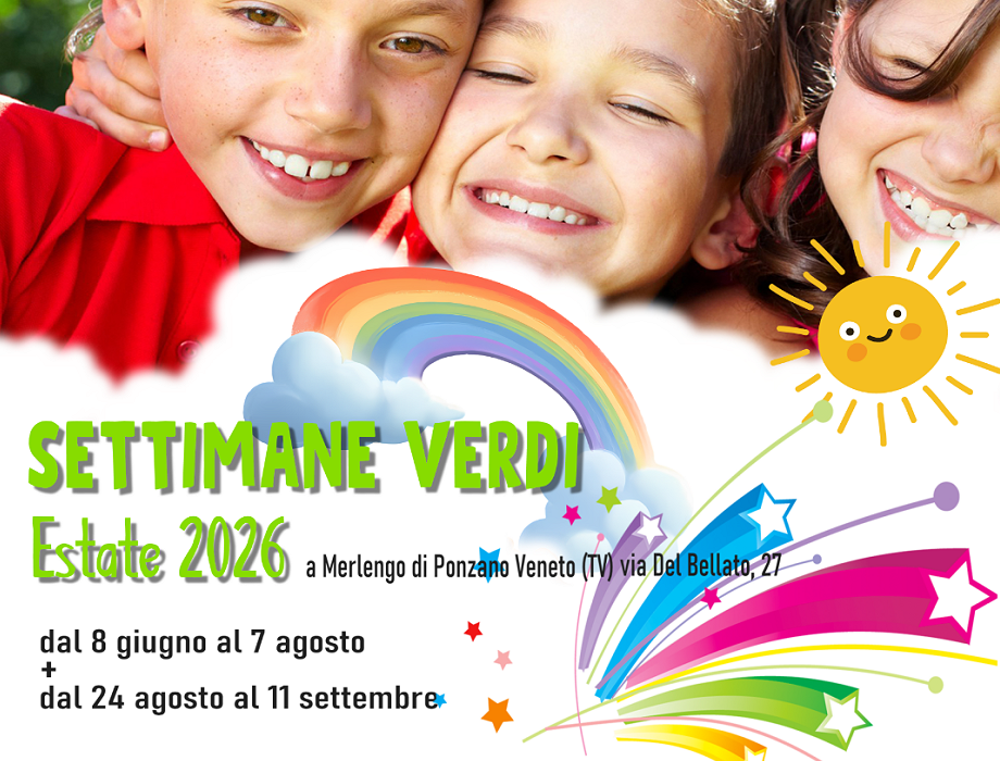 settimane verdi centri estivi a Ponzano Veneto 2026 settimane verdi centri estivi a Ponzano Veneto 2026